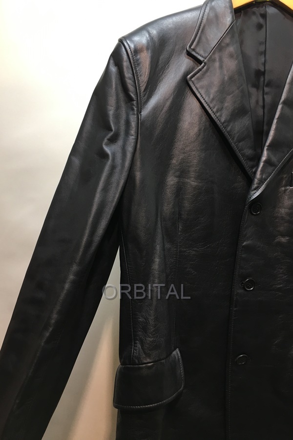 経堂) Paul Smith ポールスミス 牛革レザー テーラードジャケット
