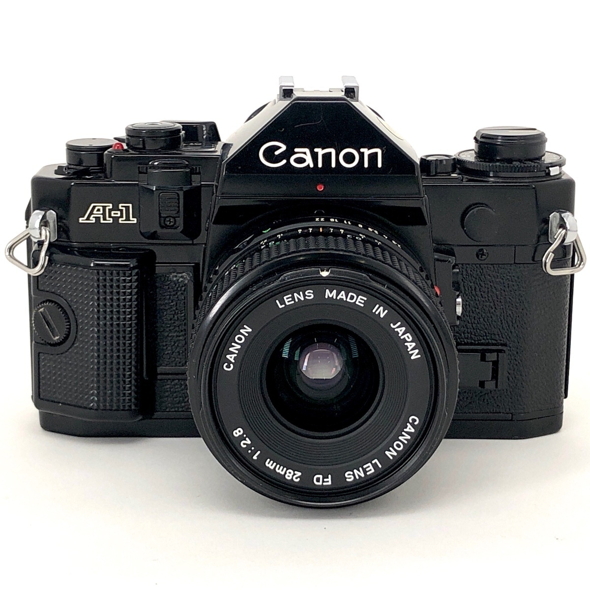 キヤノン Canon A-1 + NEW FD 28mm F2.8 フィルム マニュアルフォーカス 一眼レフカメラ 【中古】_バイセル 31056_1