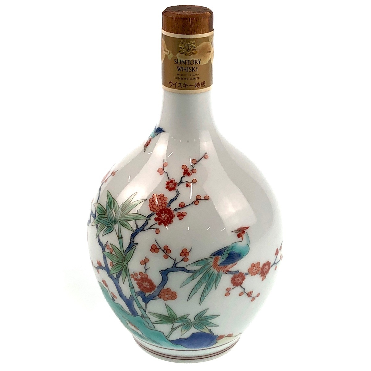 サントリーウイスキー 有田焼 錦鶏菊梅竹文 特級 陶器ボトル 720ml 43