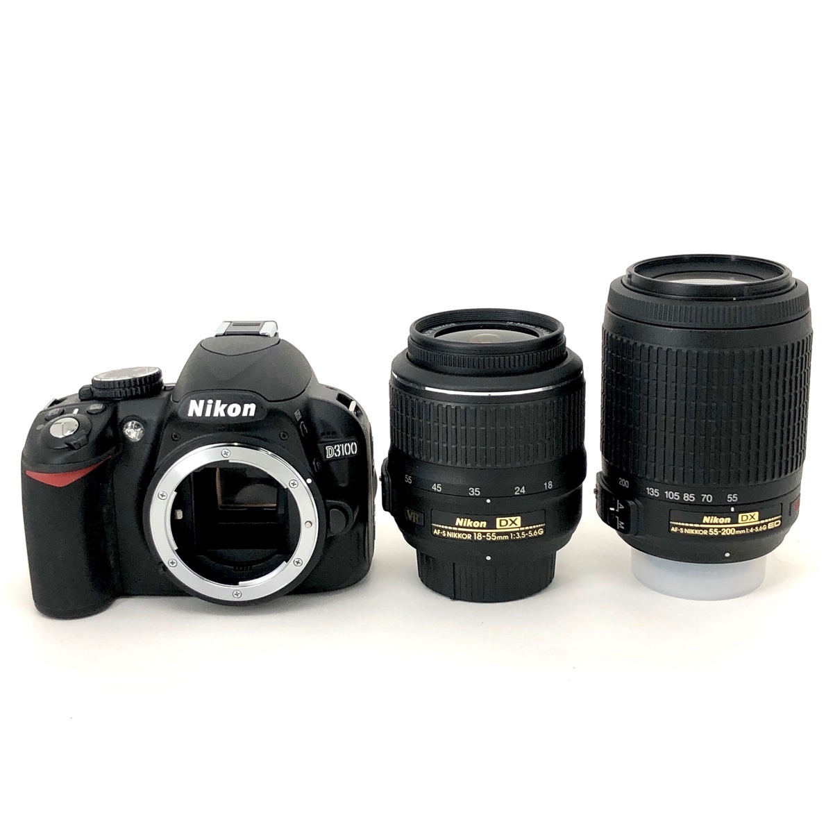 ニコン Nikon D3100 200mm ダブルズームキット デジタル 一眼レフ
