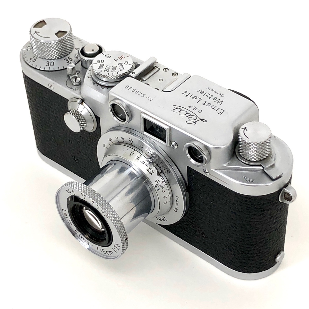 強い雪 Leica iiif マップカメラ購入品 美品 赤エルマー50mm f3