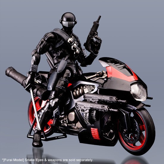 フレイムトイズ 風雷模型 スネークアイズ/スピードサイクル G.I.ジョー