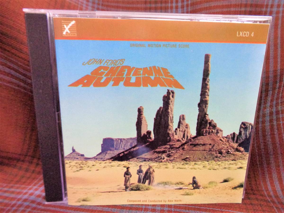 A#1695◆サントラ◆ シャイアン アレックス・ノース Cheyenne Autumn ALEX NORTH LXCD4_画像1