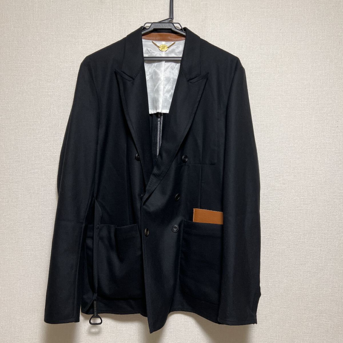 SUNSEA N.M Thickened Double-Breasted Jacket