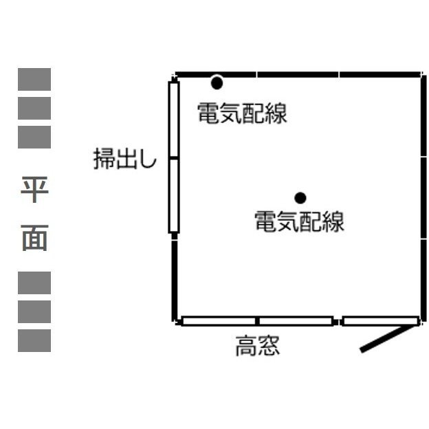 組立式プレハブユニットハウス Bタイプ 4.5帖/住宅/物置/ログハウス