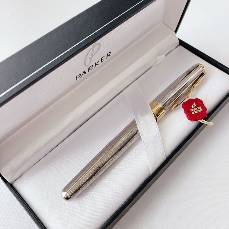 数々のアワードを受賞】 PARKER SONNET 未使用品 万年筆 SILVER