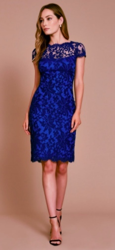 TADASHI SHOJI タダシショージ ROYAL BLUE ワンピース 「4 」/ 9号