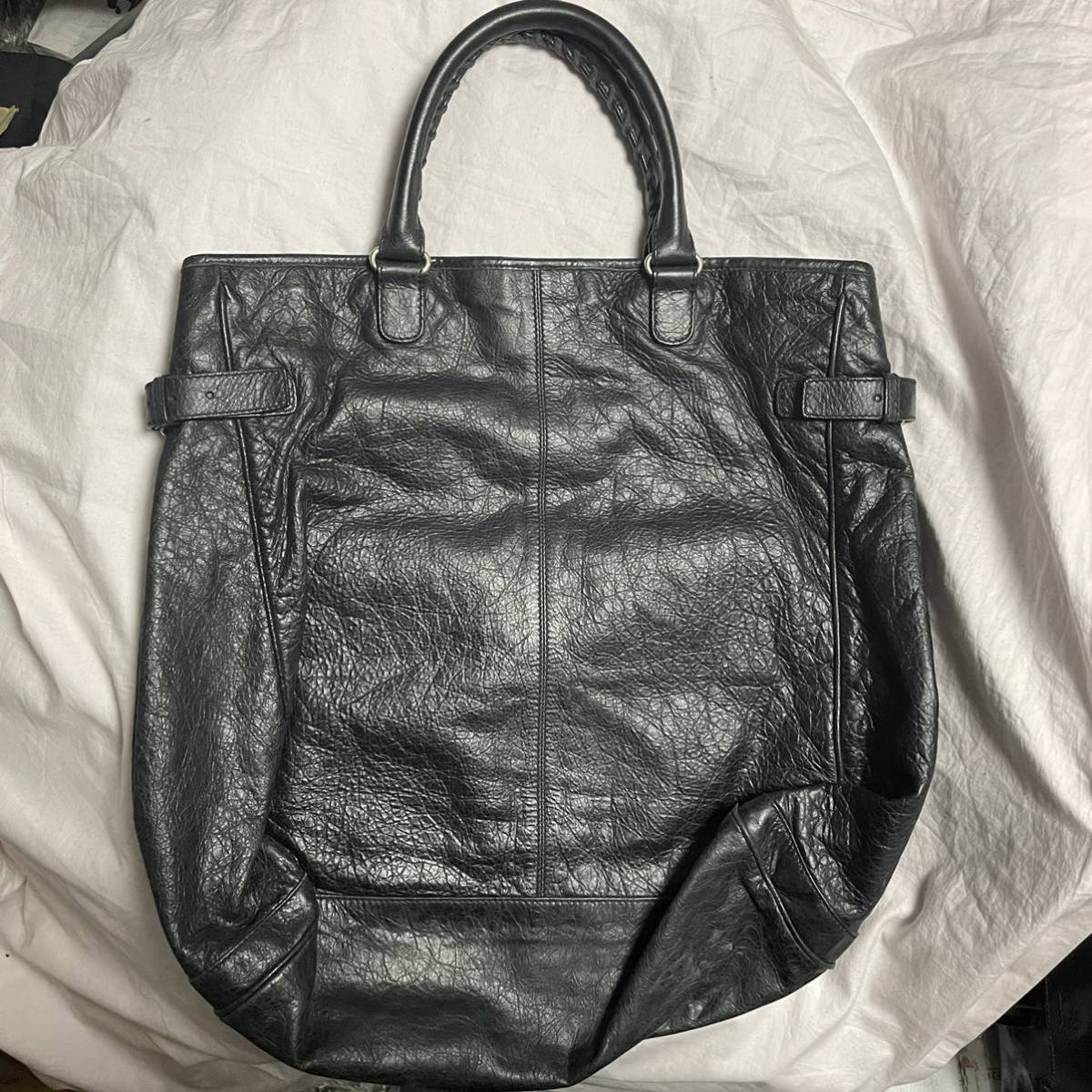 バレンシアガ balenciaga トートバッグ レザー 黒 | normanhubbard.com