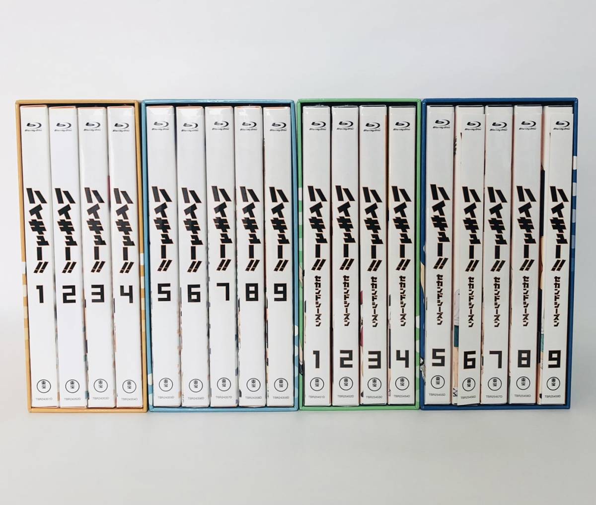 オンライン卸売り 【お値下げ！】ハイキュー!!　1期、2期、3期　3シリーズ　全巻セット　DVD アニメ