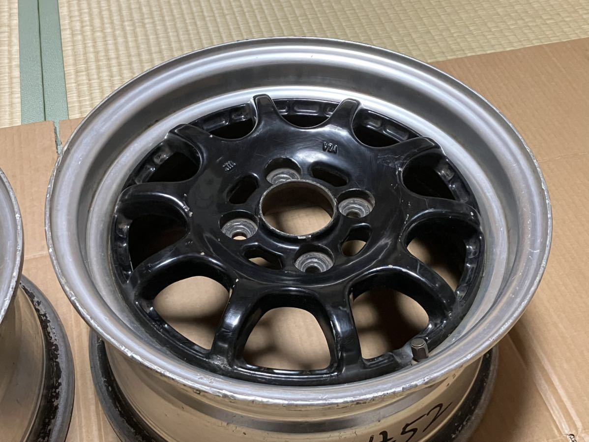 スプリントハート 14インチ 6.5J +35 PCD100 2本 レーシングハート