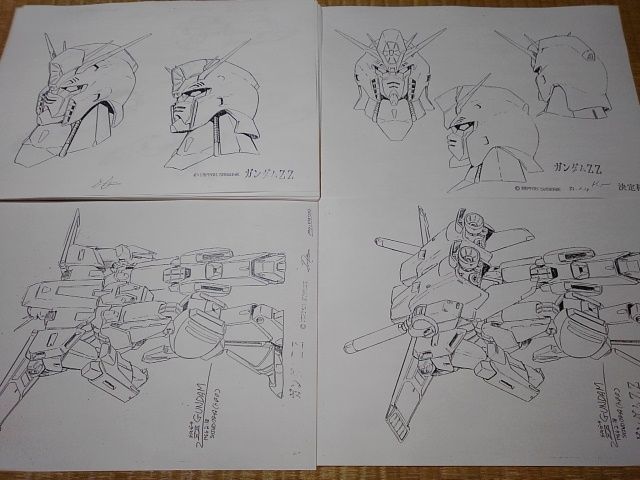 設定資料 機動戦士ガンダムZZ アニメ セル画 資料系 item 設定資料 機動戦士ガンダムZZ アニメ セル画 資料系 item