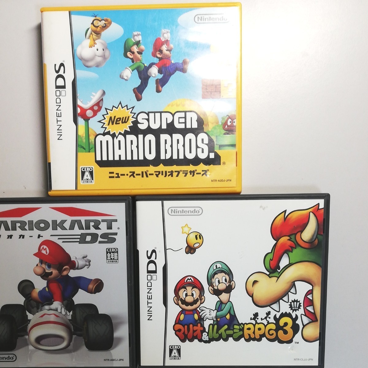 値引 マリオカートDS マリオ&ルイージRPG3 NEWスーパーマリオ その他