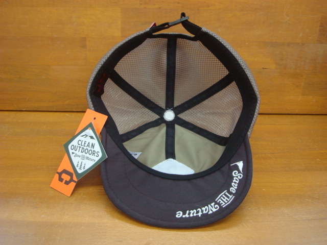 新品Clef (クレ) ALL MOUNTAIN MESH B.CAP TAN・・CLEAN OUTDOORS (クリーンアウトドアーズ)シリーズ_画像4