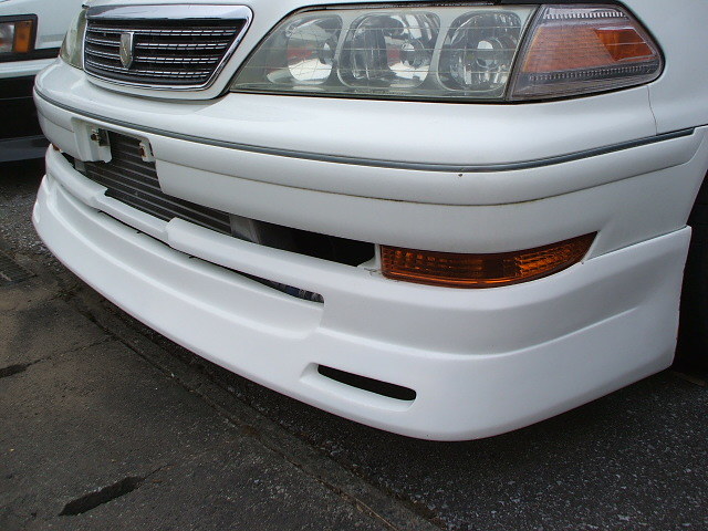 JZX100 GX100 マーク2 後期 フロントハーフ スポイラー mauria.com