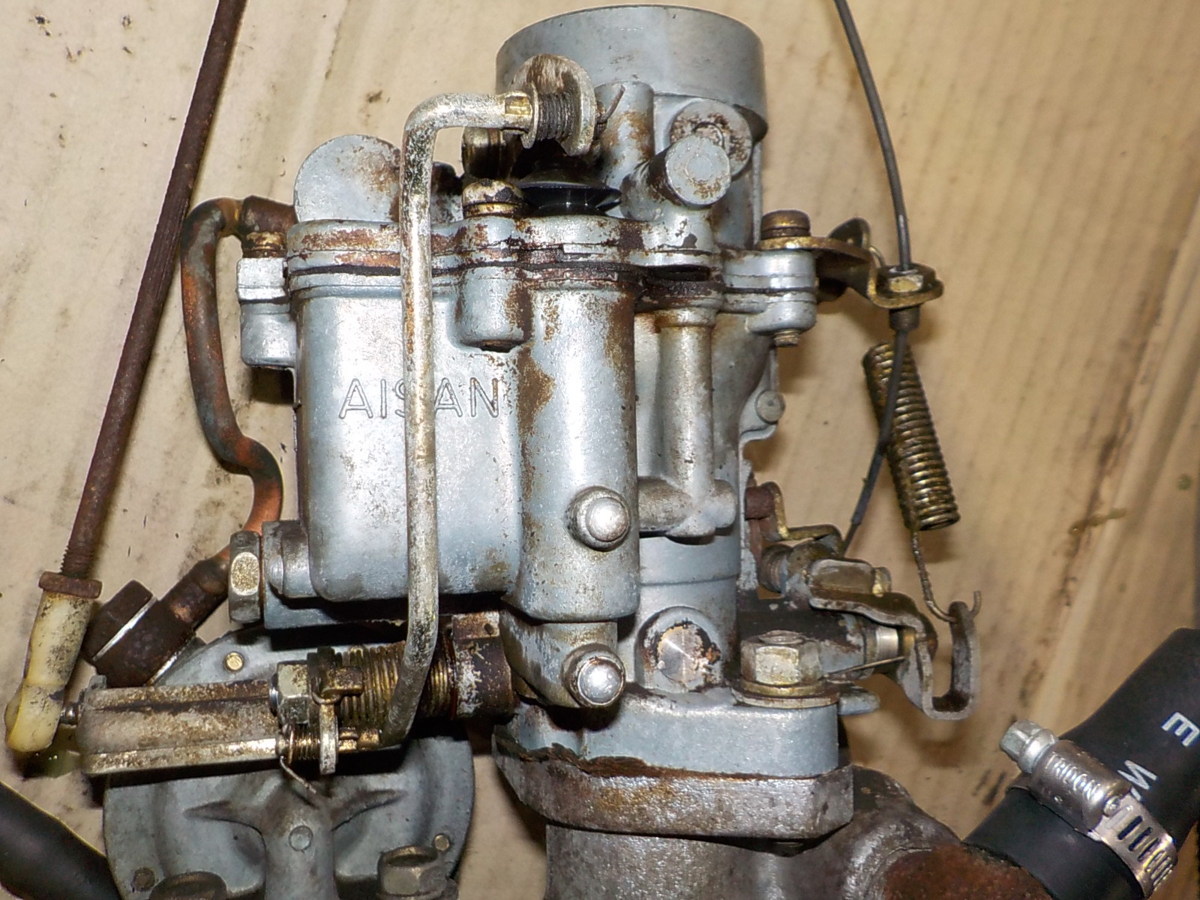 旧車 １９７５年式 Ｌ３８ フェロー ダイハツ キャブレター インマニ付 （ＺＭ エンジン用） 未テスト品 - パーツ