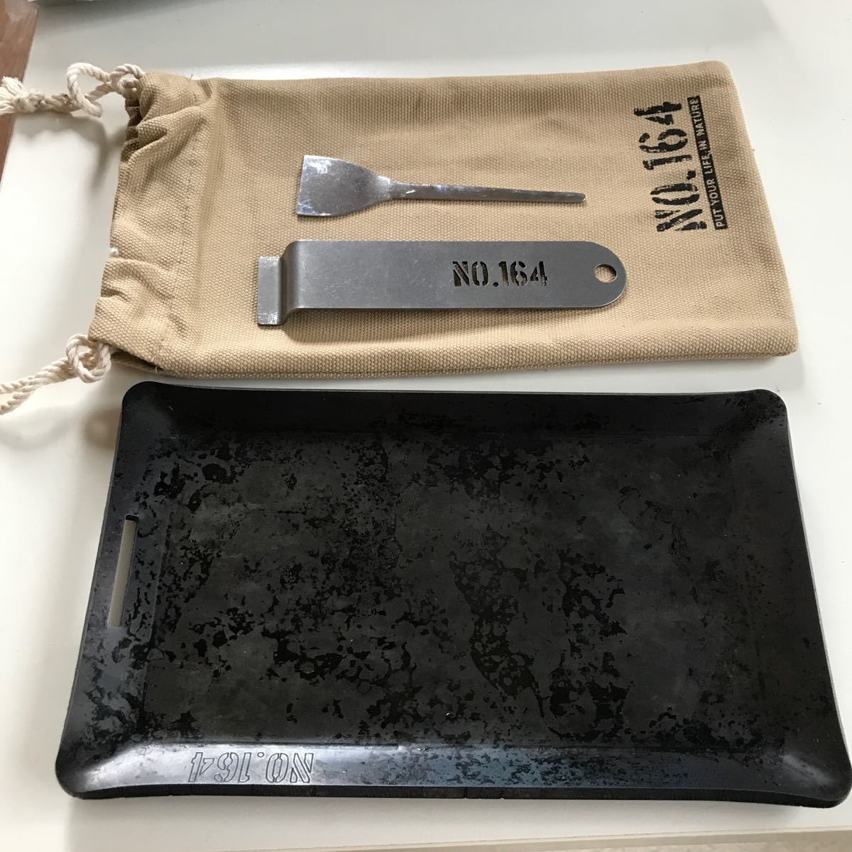 lchi様専用 ヒロシさんの鉄板 NO.164 ソロ用鉄板 厚4.5mm-