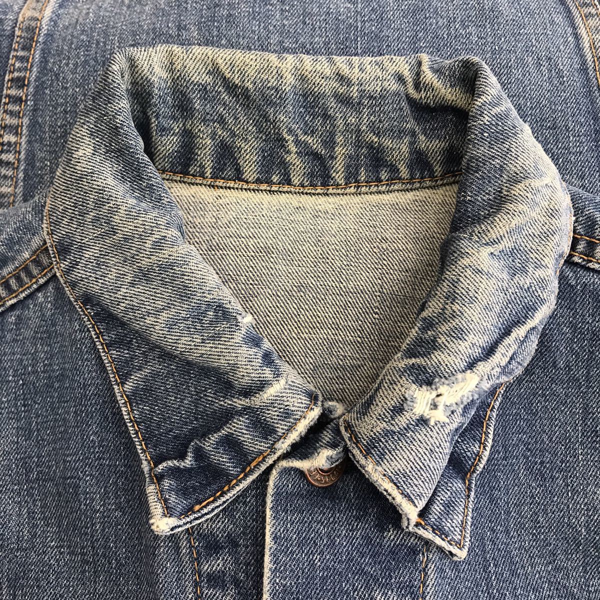 LEVIS リーバイス 70505 BIGE USA製 オリジナル ビンテージ 60s デニムジャケット 36程 LEVI'S ビッグE Gジャン / 50s 507 557 3rd サード_画像7