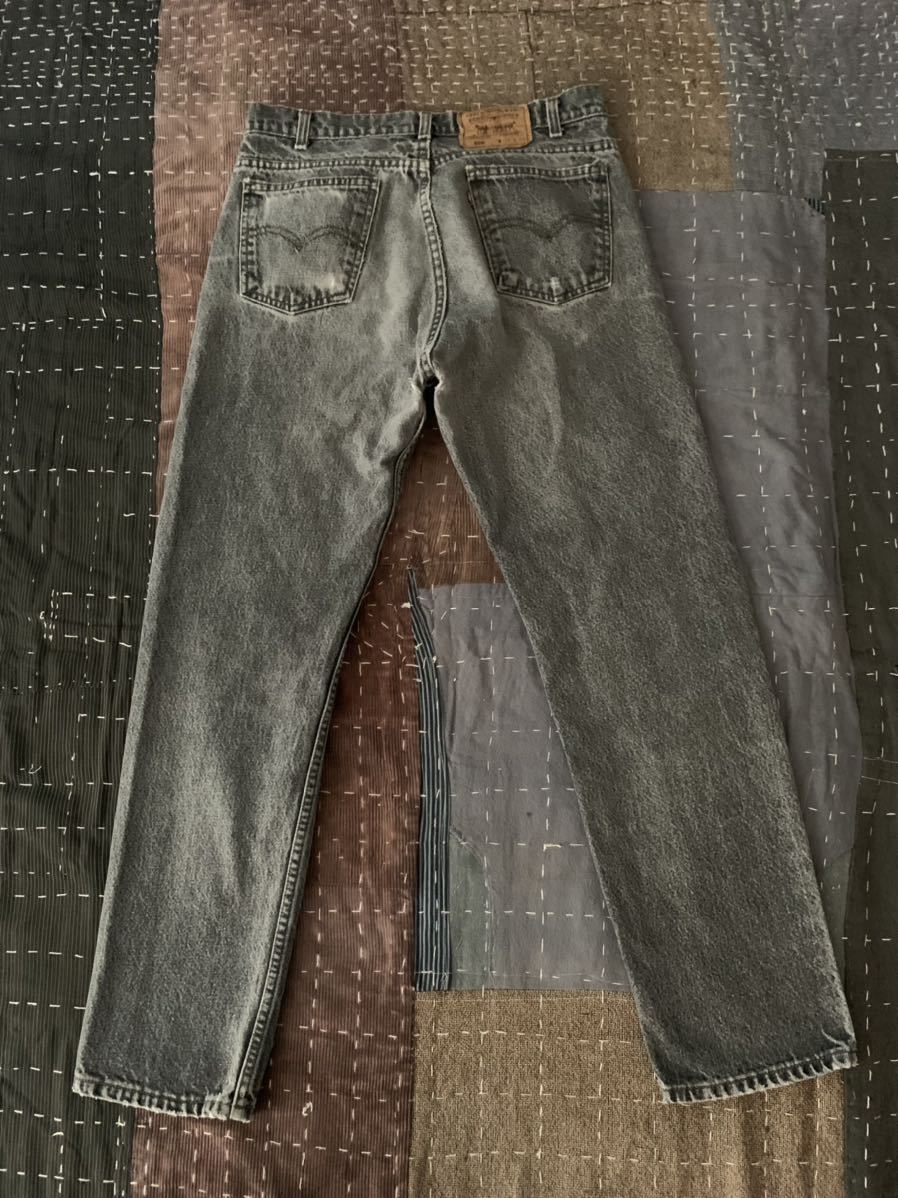 92年製 levi's 505 ブラック 先染 W33 L30 アメリカ製 USA製 vintage