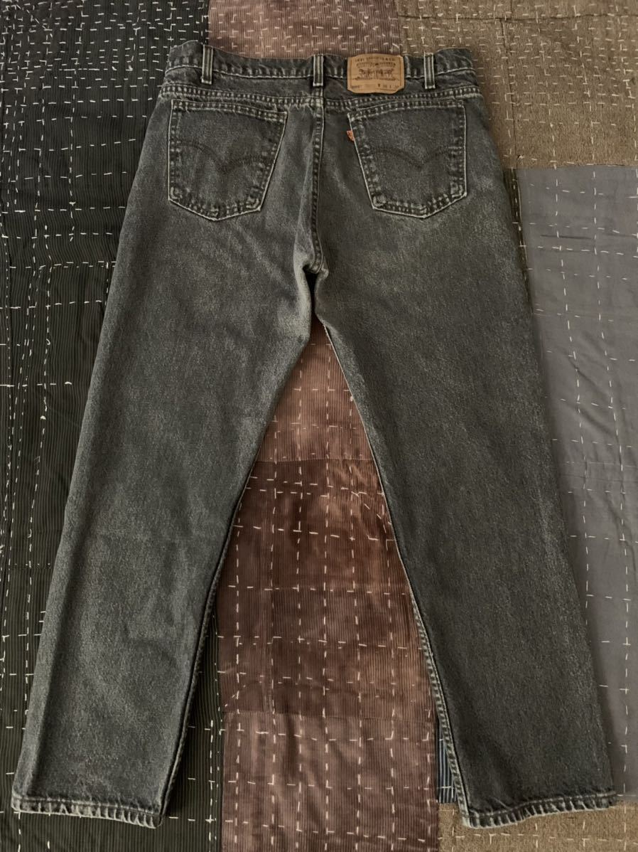95年製 levi's 505 ブラック 先染 W36 L30 リーバイス USA製 アメリカ