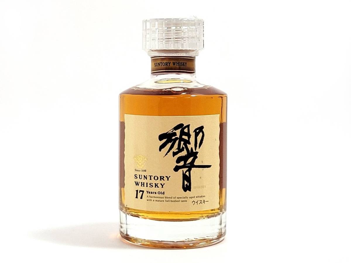 柔らかい 【未開栓】SUNTORY/サントリー 響 17年 ミニボトル ブレン ...