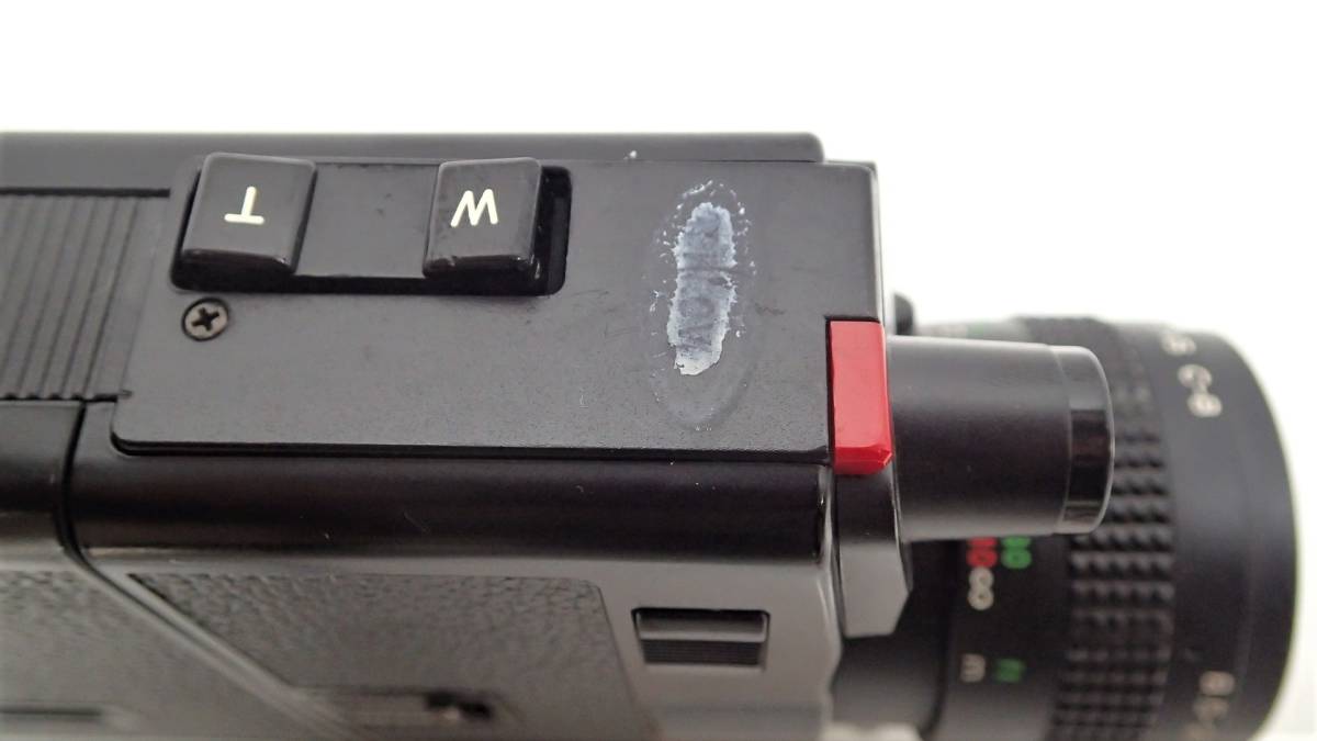J542A キャノン Canon 8mm フィルム ビデオ カメラ 310XL ZOOM LENS C-8　通電OK　希少 レトロ 現状品 詳しい動作未確認の為ジャンク品_画像10