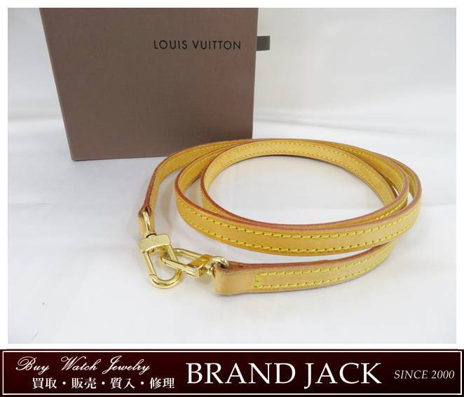 ◇LOUIS VUITTON ルイヴィトン ヌメ革 ショルダーストラップ 120cm×1.2