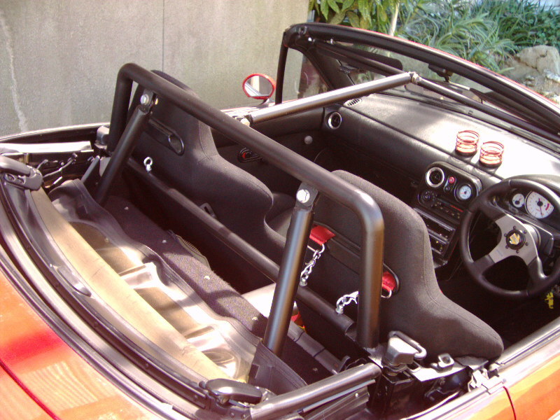 ☆ロードスター ロールバー6点式☆新品.NA6CE,NA8C,MAZDA、ユーノス