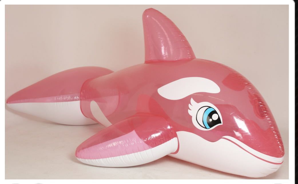 シャチ ピンク ツヤあり Inflatable World製品 フロート 空気 シャチ ピンク ツヤあり Inflatable World製品 フロート 空気