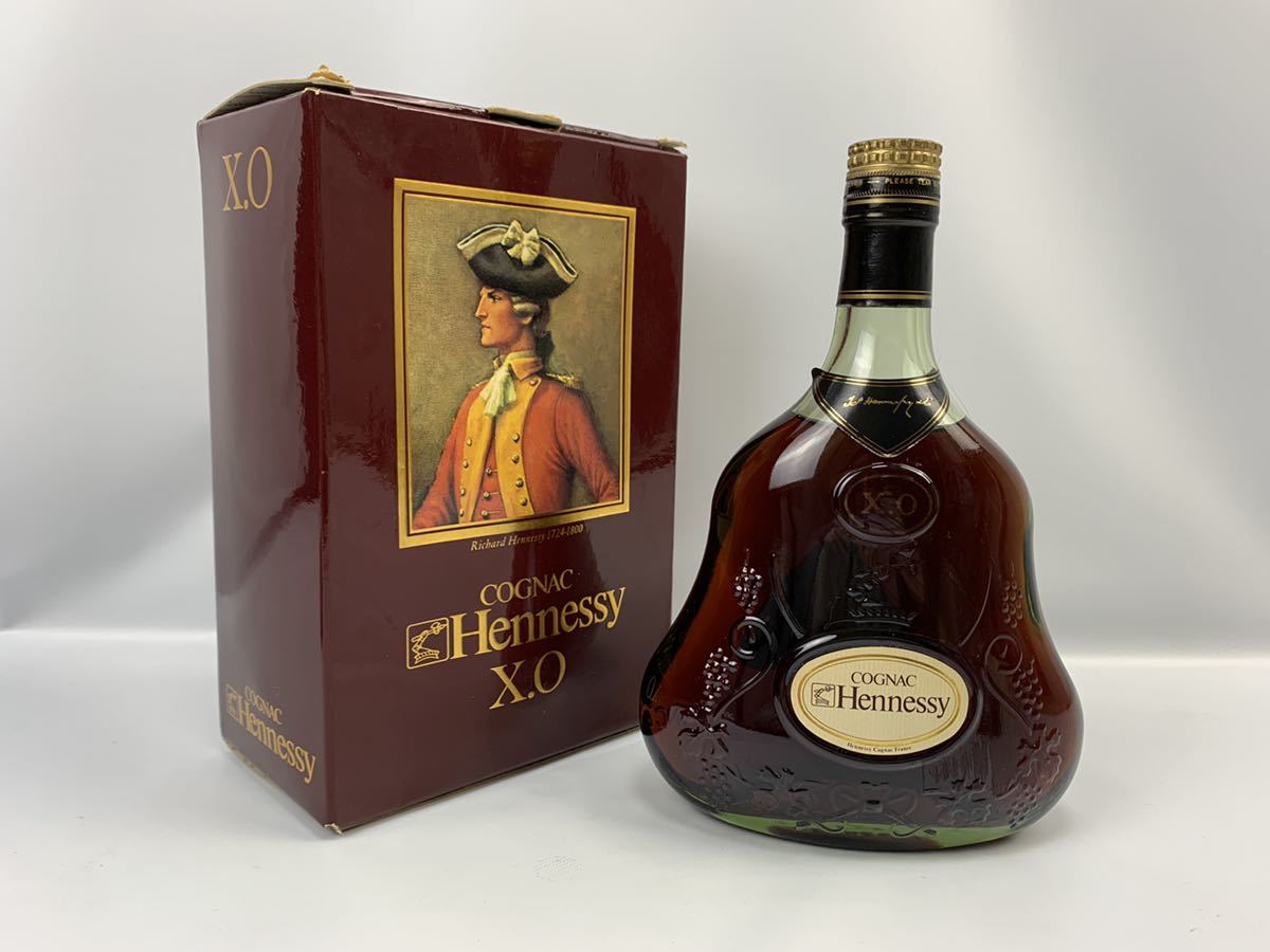 古酒 未開栓 Hennessy ヘネシー XO 金キャップ グリーンボトル