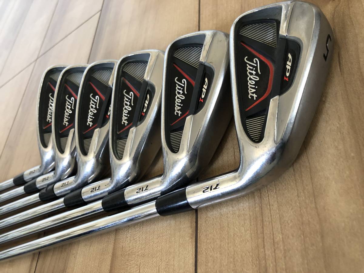 ☆希少なレフティ☆タイトリスト Titleist AP1 712アイアンセット
