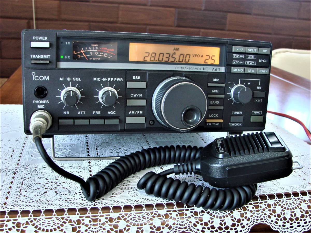 Yahoo!オークション - ICOM IC-721 HF TRANSCEIVER ジャンク扱 Yahoo!オークション - ICOM IC-721 HF TRANSCEIVER ジャンク扱