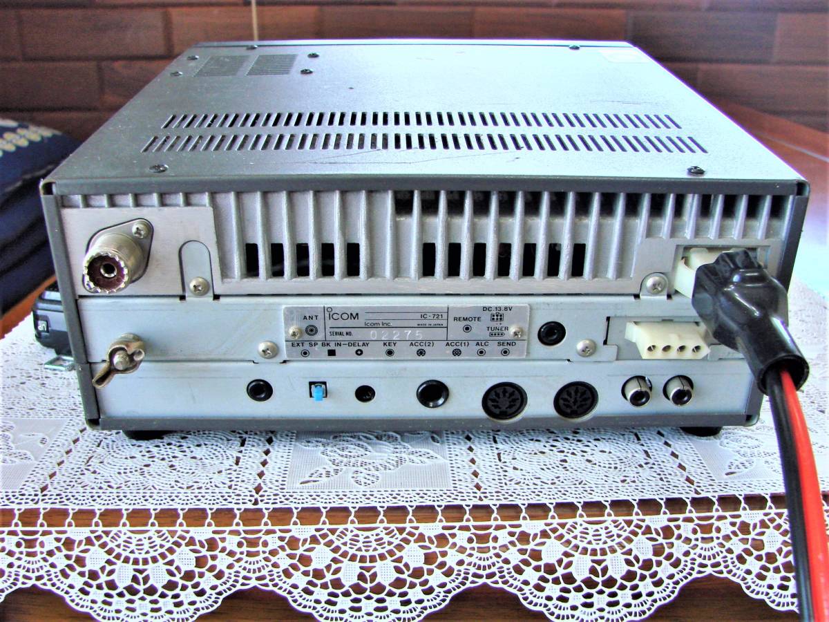 Yahoo!オークション - ICOM IC-721 HF TRANSCEIVER ジャンク扱 Yahoo!オークション - ICOM IC-721 HF TRANSCEIVER ジャンク扱