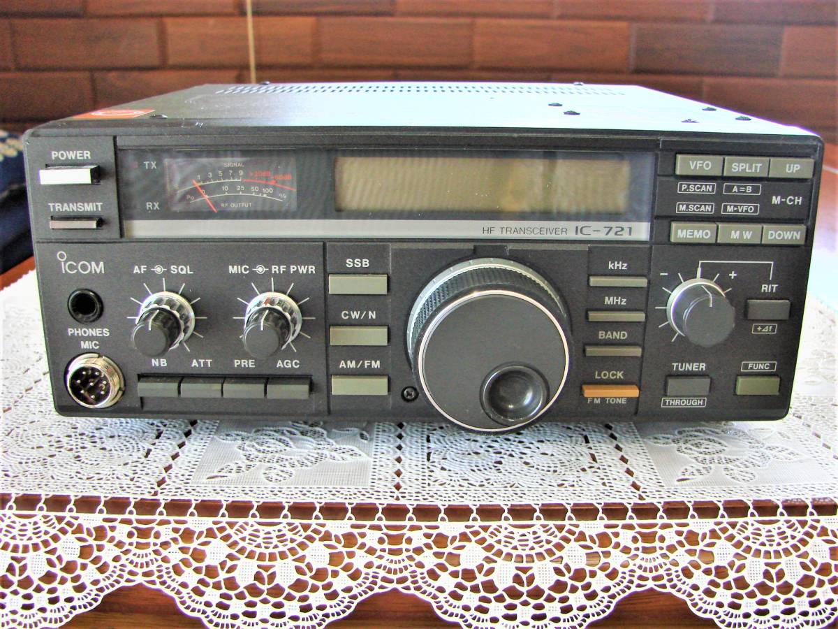 Yahoo!オークション - ICOM IC-721 HF TRANSCEIVER ジャンク扱 Yahoo!オークション - ICOM IC-721 HF TRANSCEIVER ジャンク扱
