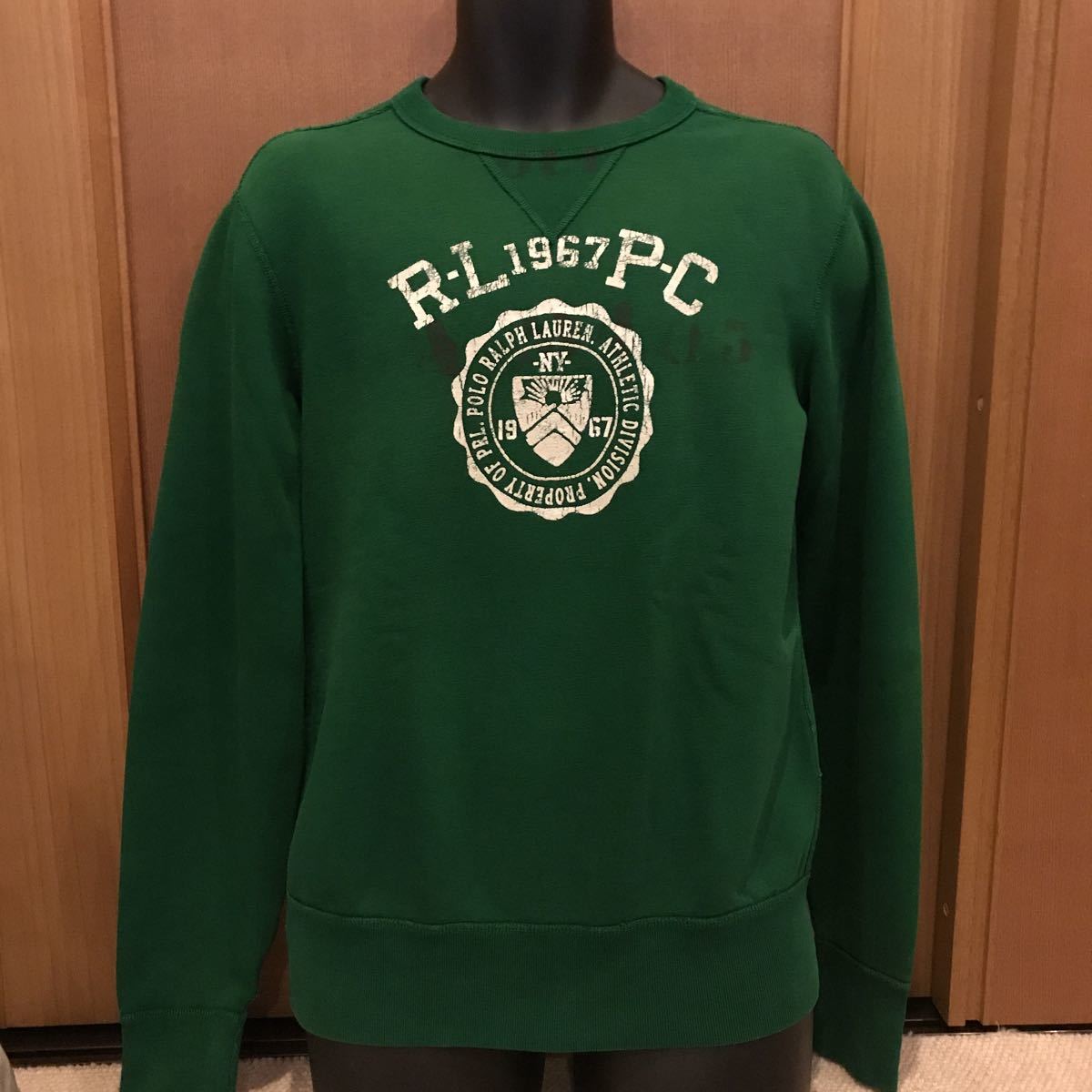  Ralph Lauren sweat sweatshirt Vintage green sweatshirt American Casual search Champion Tommy Hilfiger Orient enta-