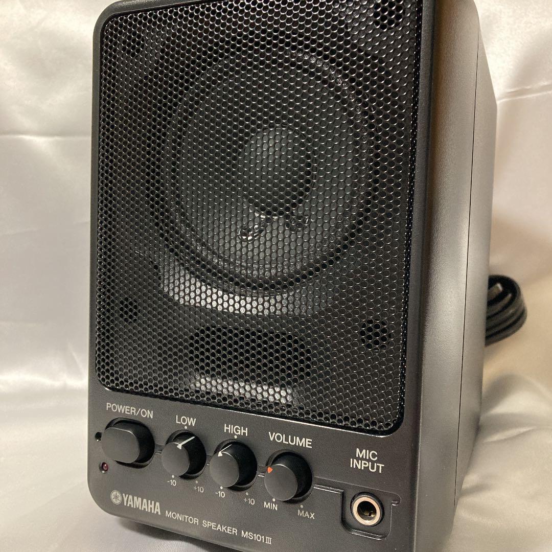 美品 送料無料 モニタースピーカー ヤマハ MS101Ⅲ YAMAHA パワード