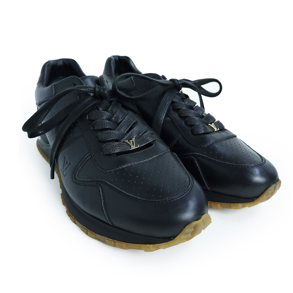 40％割引魅了 （未使用 展示品）ルイ ヴィトン LOUIS VUITTON ランアウェイ Supreme シュプリーム コラボ スニーカー 靴  ブラック 黒 1A3EPC 靴 ブランド別 ファッション-VOTERSHIP.COM