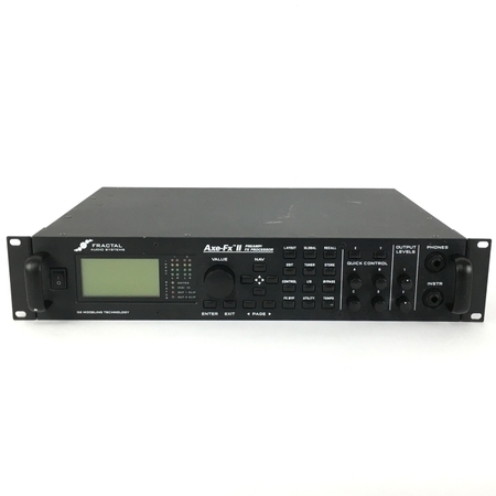 Fractal Audio Systems Axe-Fx II アンプシュミレーター フラクタル オーディオ システム 音響機材 中古Y6343696 アンプシミュレーター