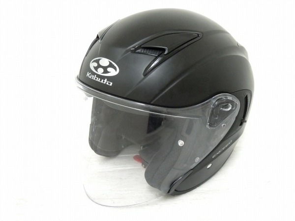 OGK KABUTO EXCEED バイク ヘルメット 59-60cm未満 オートバイ バイク用品 ブラック  O6304989