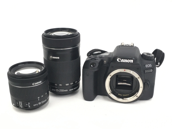 Canon 一眼レフ EOS 9000D ダブルズームキット カメラ キャノン