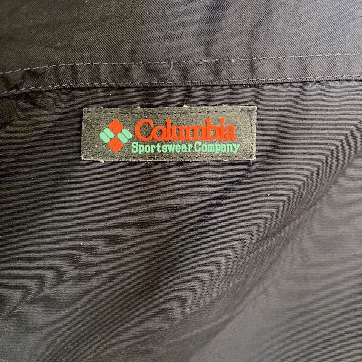 90s Columbia Bugaboo コロンビア メンズ スタンドカラー ナイロンジャケット ネイビー L 古着 #S0072