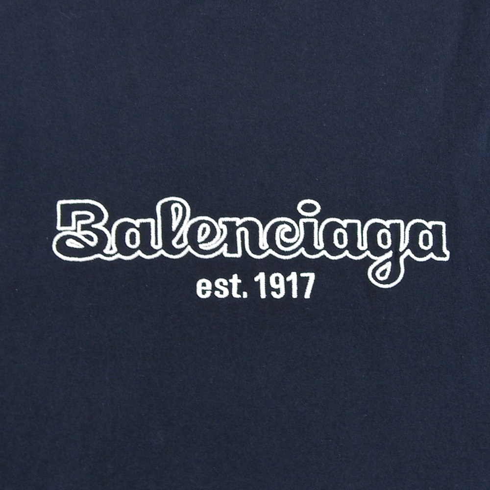 美品 バレンシアガ BALENCIAGA 2019年商品 Tシャツ 半袖 ロゴ クルー