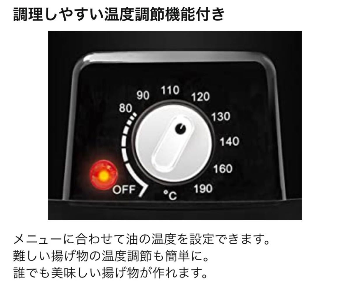 ライソン D-STYLIST おひとりフライヤー 0.6L 電気 温度調節可