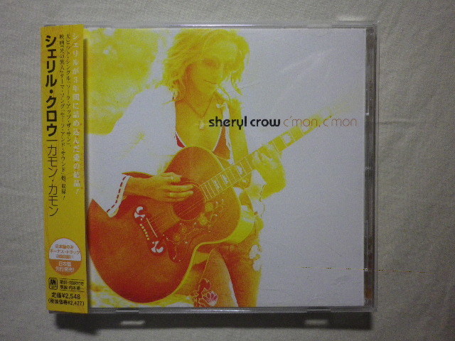 『Sheryl Crow/C’mon C’mon+3(2002)』(2002年発売,UICA-1006,国内盤帯付,歌詞対訳付,Soak Up The Sun,Steve McQueen)_画像1