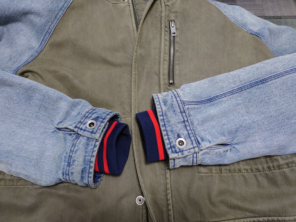DIESEL デニム モッズコート | laninternet.com.br