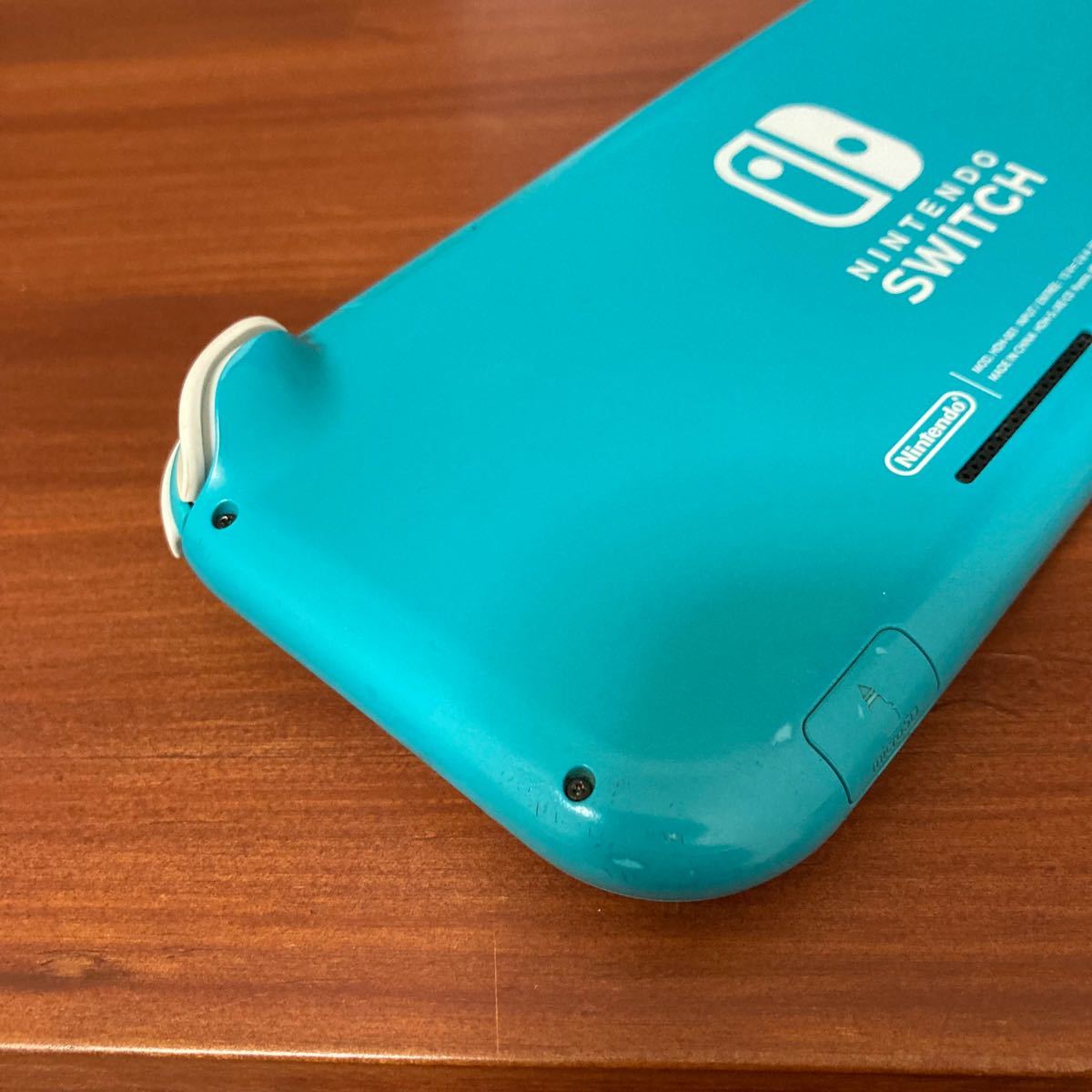 任天堂　スイッチライト　本体セット　箱あり　動作確認済み　Nintendo switch lite ターコイズブルー