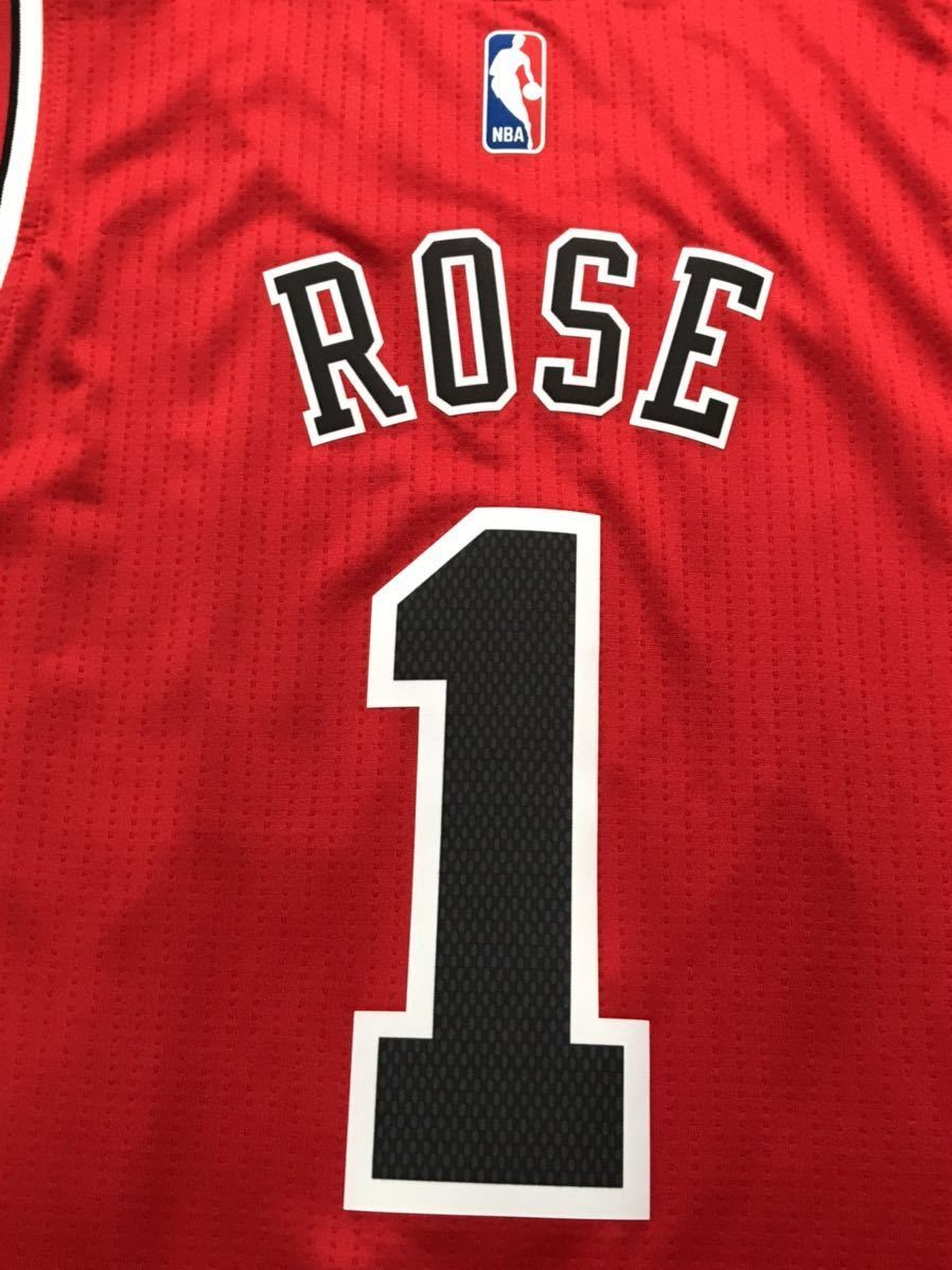 美品 NBA BULLS デリック・ローズ ROSE #1 シカゴ・ブルズ adidas製