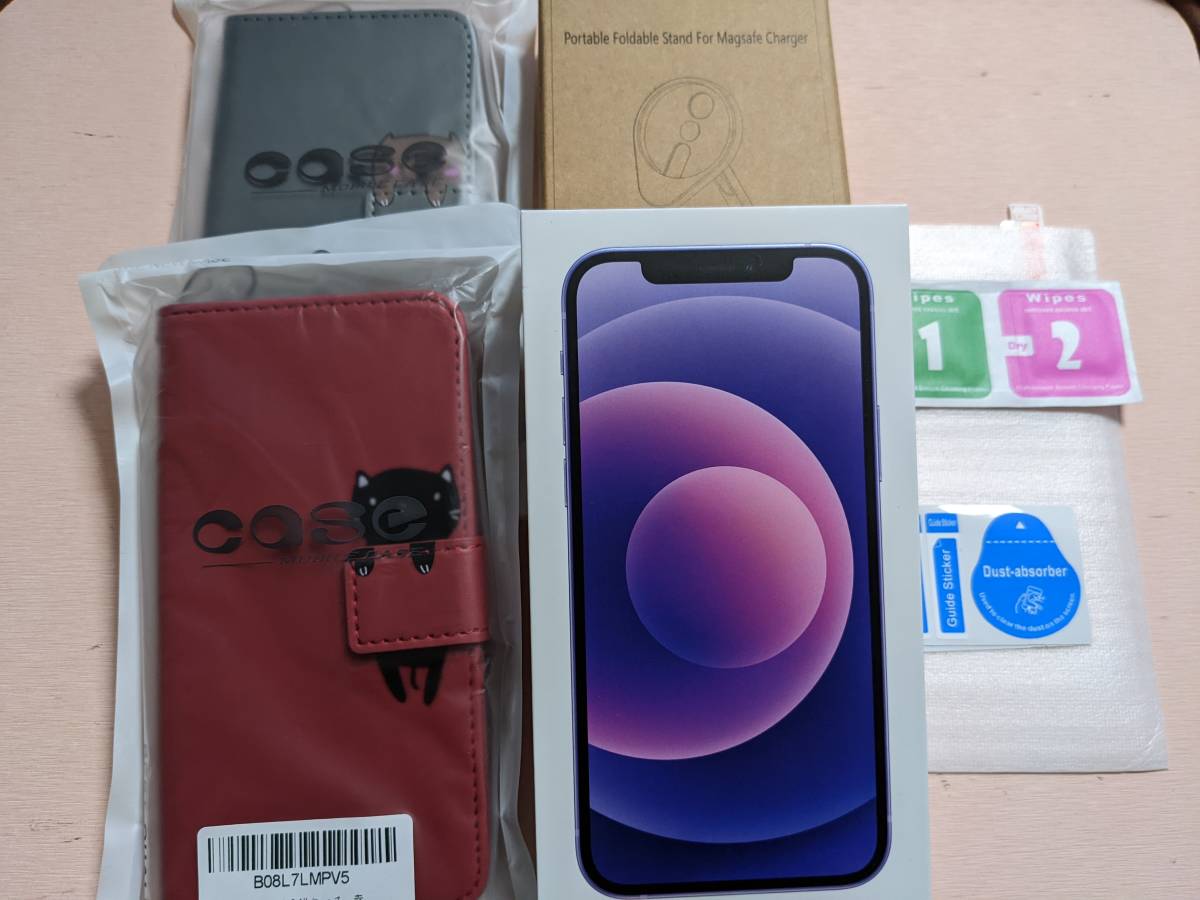 新製品情報も満載 iPhone iPhone12 12 SIMフリー Iuru パープル 64 GB