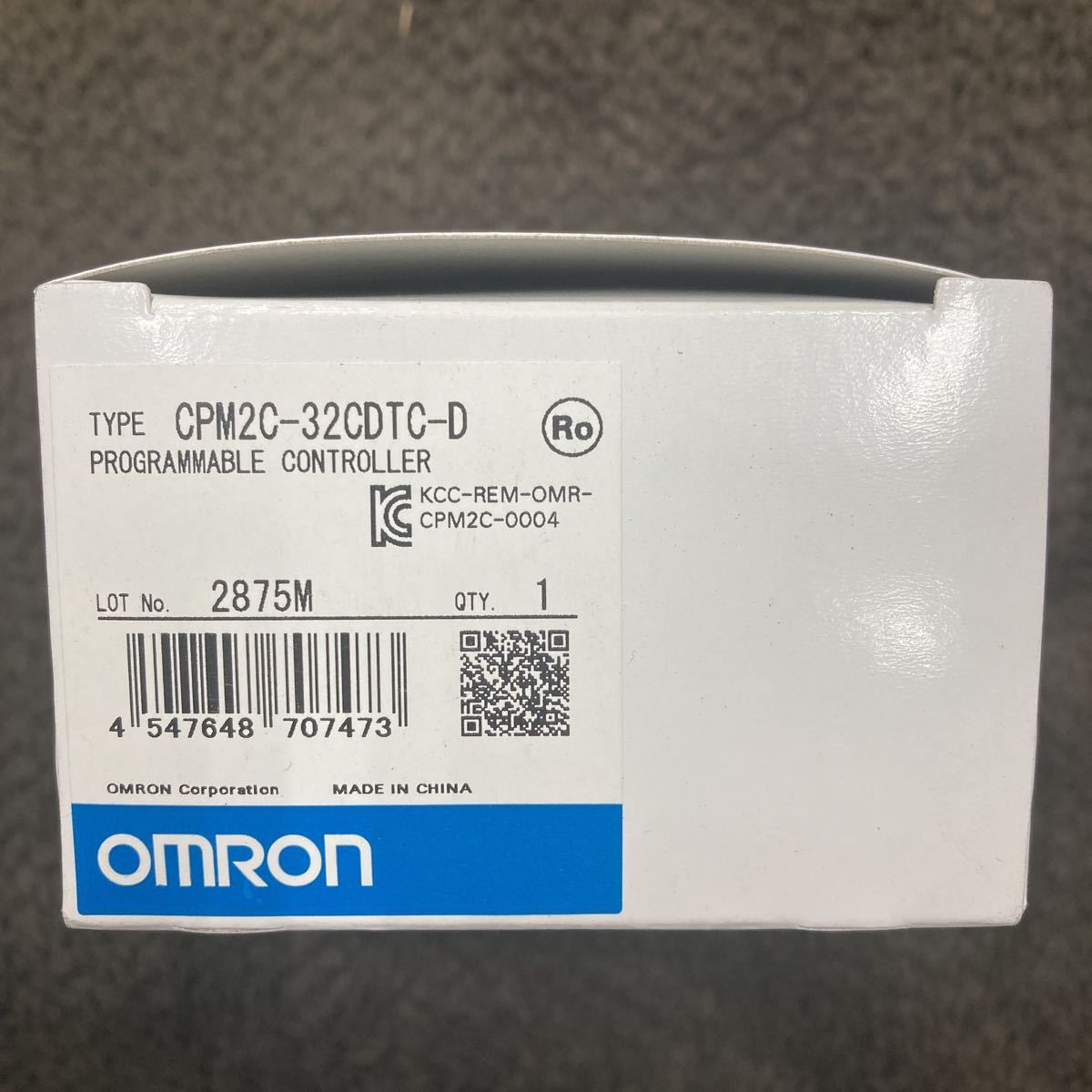 新品未使用 オムロン CPUユニット CPM2C-32CDTC-D ①