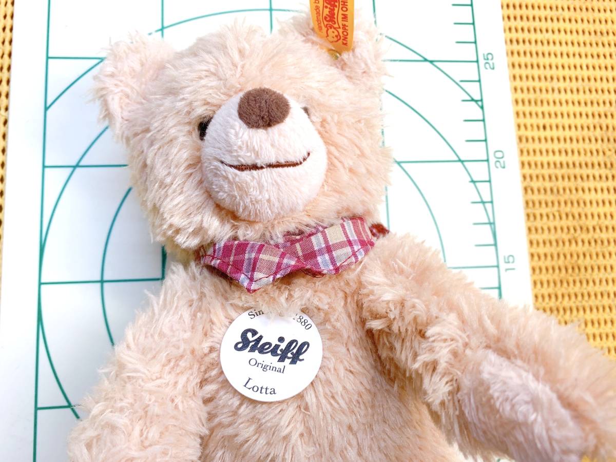 送料520円！ 貴重 シュタイフ Steiff テディベア くま ぬいぐるみ 二体セット 小型_画像4