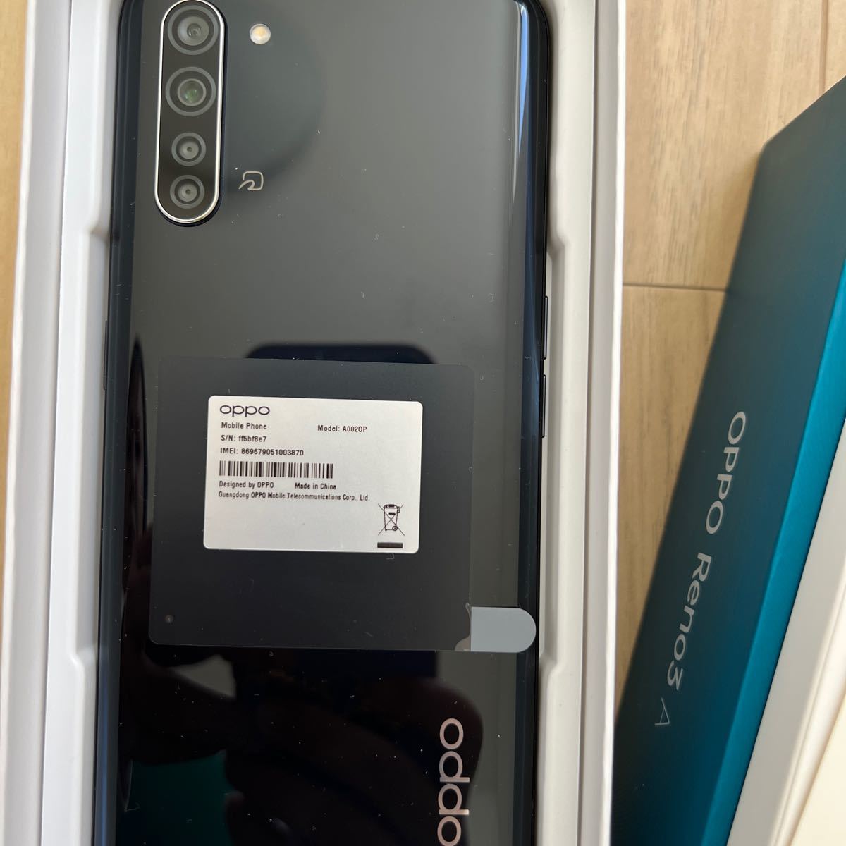 新品未開封☆OPPO Reno3 A ブラック・ホワイト - www